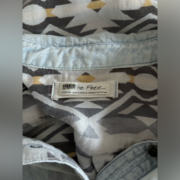 Free People Echo Rock Chambray - Picture 8 of 10